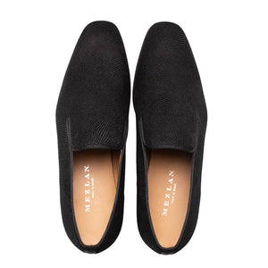 Mezlan Notte Glass Suede Slip On
