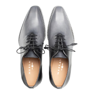 Mezlan Barbaro Two-Tone Oxford Grey / Black (21316)