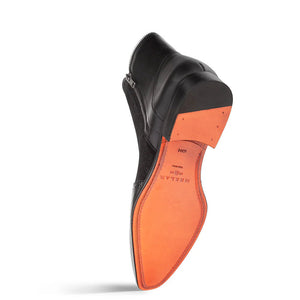 Mezlan Camilleri Calf / Suede Zip Boot Black (21343)