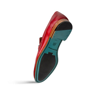 Mezlan Rios II Flex Loafer: Luxury Ornament Leather