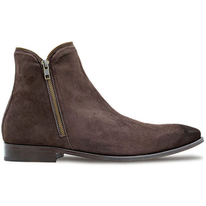 Mezlan Moretti Suede Zip Boot Brown (21686)