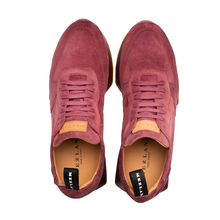 Mezlan Carlucci Suede Sneaker - Wine