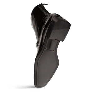 Mezlan Buscemi Hi-Shine Ornament Boot Black (21739)