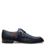 Mezlan Diesel: Luxury Suede Monk Strap Shoe