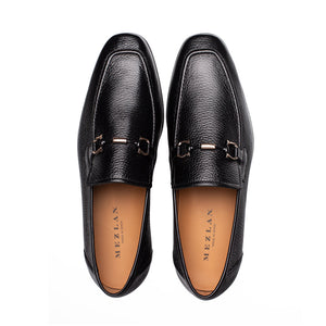 Mezlan Marinelli Deer Ornament Slip-On - Luxury Italian Loafer