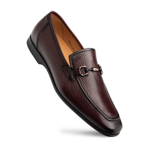 Mezlan Marinelli Deer Ornament Slip-On - Luxury Italian Loafer