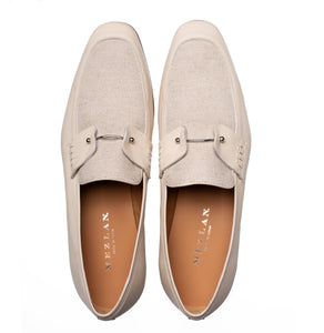 Saona Calf/Linen Slip On