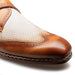 Mezlan Blanes: Luxury Leather Spectator Monk Strap