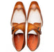 Mezlan Blanes: Luxury Leather Spectator Monk Strap