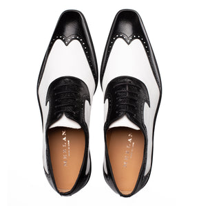 Mezlan Deer Wingtip Oxford: Luxurious Leather Dress Shoe
