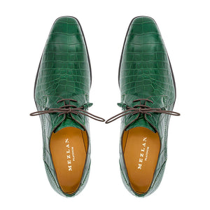 Mezlan Dandy Alligator Lace Up