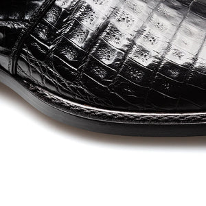 Mezlan Gigolo Crocodile Monk Strap