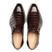 Mezlan Gigolo Crocodile Monk Strap - Luxury Italian Leather Shoe