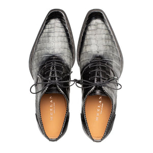 Mezlan Westside Two-Tone Croc Oxford