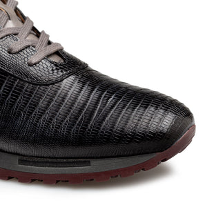 Mezlan Lizard & Calf Leather Dress Sneaker