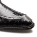 Mezlan Ostrich Split Toe Derby | Luxury Leather Dress Shoe