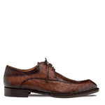 Mezlan Ostrich Split Toe Derby | Luxury Leather Dress Shoe