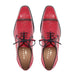 Mezlan Alligator Cap Toe Lace-Up Shoe