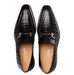 Mezlan Rhodas Croc Ornament Slip-On - Luxury Leather Loafer