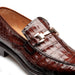 Mezlan Rhodas Croc Ornament Slip-On - Luxury Leather Loafer