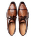 Mezlan Lizard Cap Toe Derby - Luxury Men's Dress Shoe