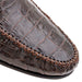 Mezlan Crocodile Moccasin - Luxury Exotic Leather Loafer