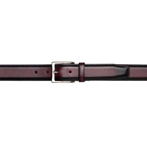 Mezlan Classic Patina Calfskin Belt