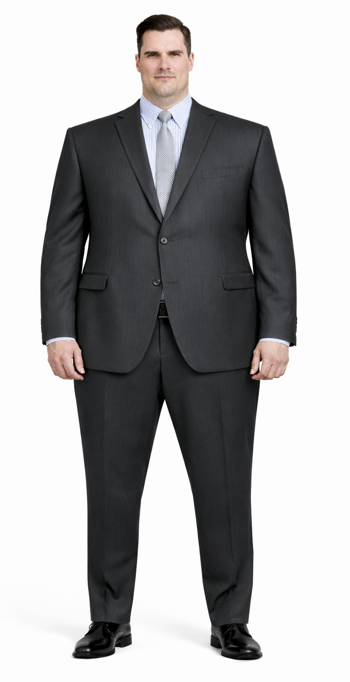 Tiglio Black or Gray 2-Button Slim or Modern Fit Suit