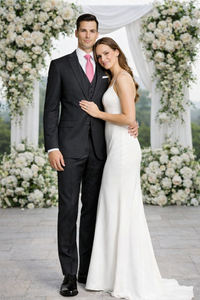 Mantoni Charcoal Two-button Wool Suit