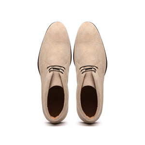 Zelli Marco Italian Suede Chukka Boots in Sand | Luxury Comfort