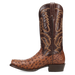MARCO FULL QUILL OSTRICH BOOT