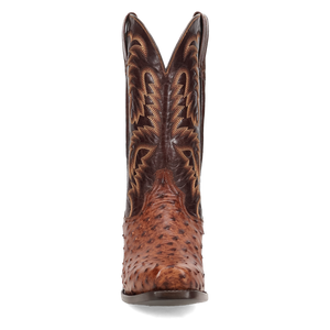 MARCO FULL QUILL OSTRICH BOOT