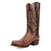 MARCO FULL QUILL OSTRICH BOOT