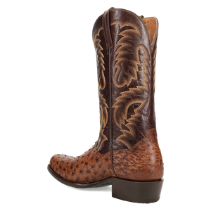 MARCO FULL QUILL OSTRICH BOOT
