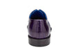 Belvedere Mare - Purple Genuine Crocodile Oxford
