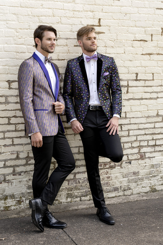 "Sticks" Mardi Gras Tuxedo Jacket (Separates)