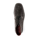 Marco Di Milano Martinelli Black Leather Dress Shoe