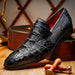 Marco_Di_Milano Matteo Black Leather Luxury Shoe