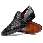 Marco_Di_Milano Matteo Black Leather Luxury Shoe