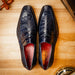 Marco Di Milano Matteo Navy Leather Loafers
