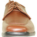 Men's Allure Light Brown Formal Oxford Lace-Up Dress & Tuxedo Shoes - USA Men's Outlet