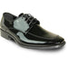 Men's Bravo Tux Shoes: Shiny Patent Moc Toe For Stylish Prom Nights - USA Men's Outlet