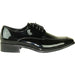 Men's Bravo Tux Shoes: Shiny Patent Moc Toe For Stylish Prom Nights - USA Men's Outlet