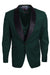 Men's Hunter Green Refined One-Button Shawl Lapel Tuxedo by Stacy Adams - USA Men's Outlet