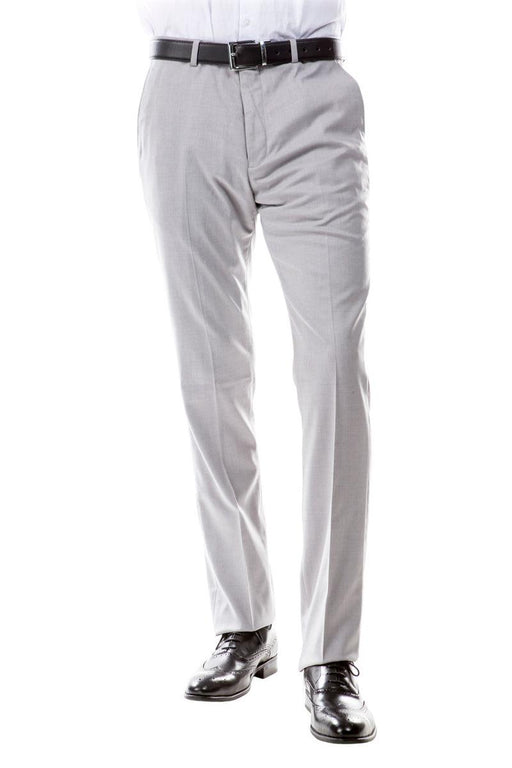 Men's Light Grey Wool Suit Pants | Zegarie Designer Separates - USA Men's Outlet