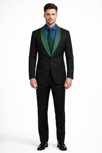 Stylish Men's Formal Blazer with Elegant Lapel Design