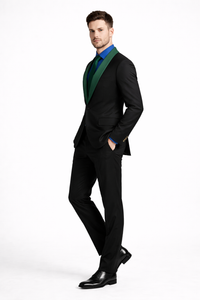 Stylish Men's Formal Blazer with Elegant Lapel Design