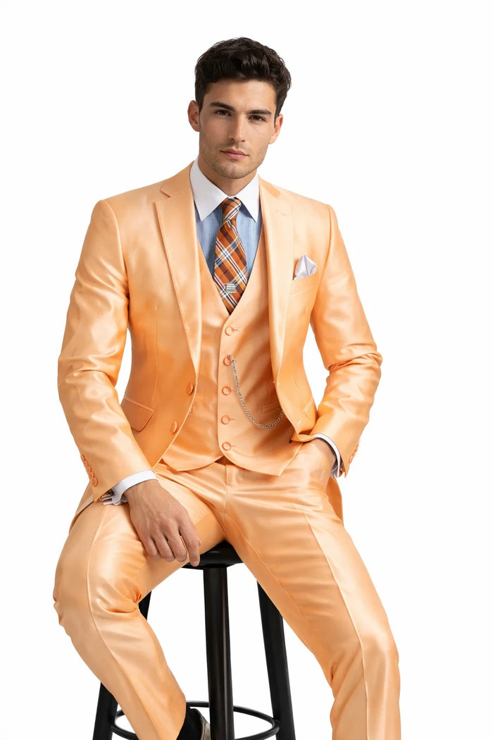 men-s-orange-sharkskin-tuxedo-suit-slim-fit-3-piece-wedding-prom-style