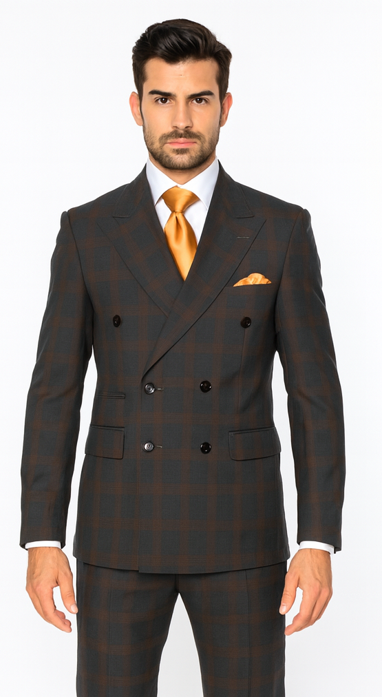 Men’s Rossi Man Milano RM1793 – Modern Formal Suit - Stylish Tailored Attire for Every Occasion