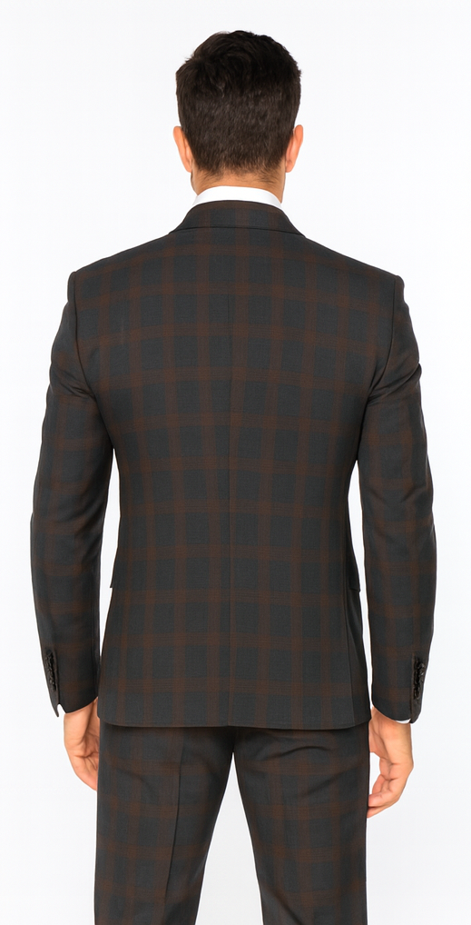 Men’s Rossi Man Milano RM1793 – Modern Formal Suit - Stylish Tailored Attire for Every Occasion